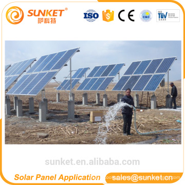 bom sistema de painéis solares baseado em barganha uso agrícola com bateria